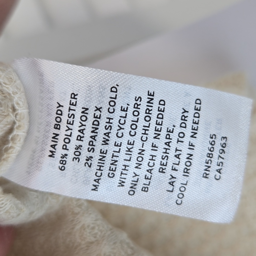 Nordstrom Abound Waffle weave cropped soft - Picture 7 of 8